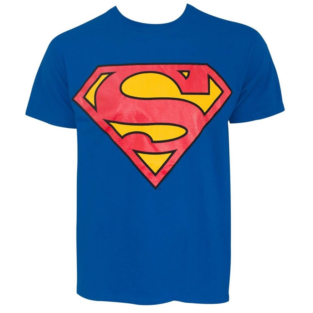Men’s Glow In The Dark Superman Short Sleeve Tee